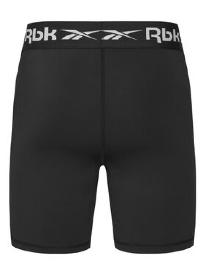 Reebok Szorty sportowe RK25600CCM Czarny Slim Fit