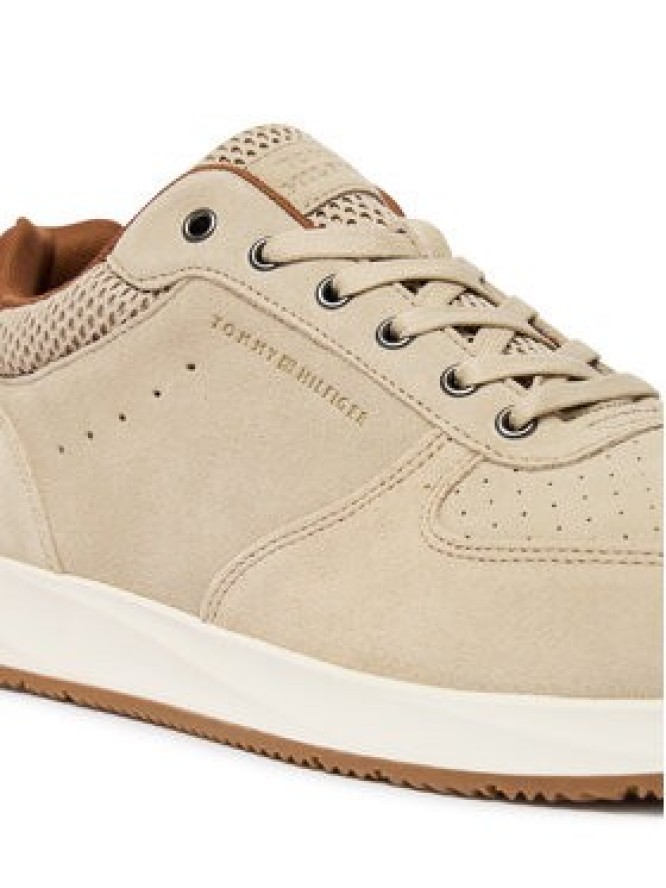 Tommy Hilfiger Sneakersy Newport Mix FM0FM05835 Beżowy