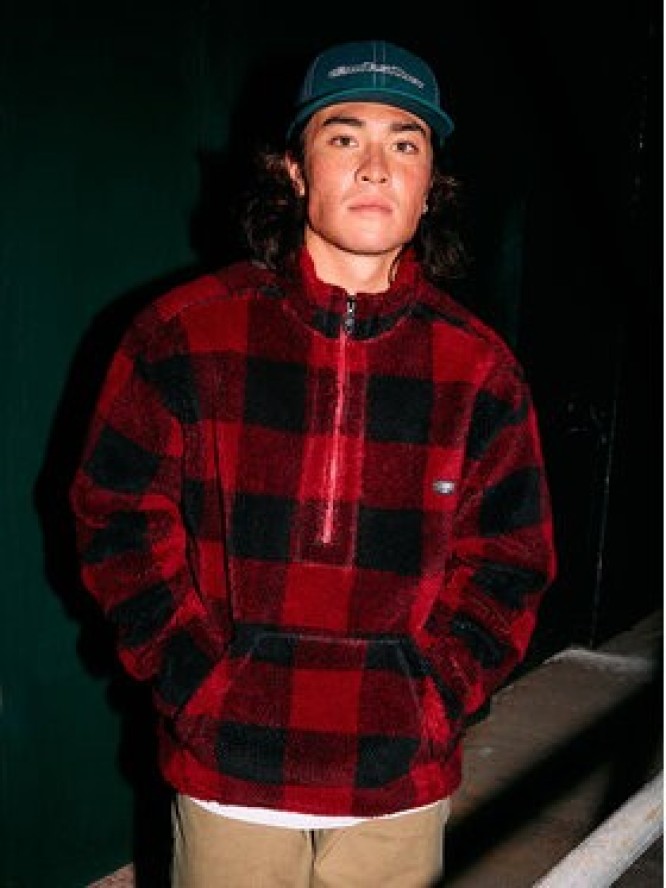 Quiksilver Polar Mercury Woodlans EQYPF03070 Bordowy Regular Fit