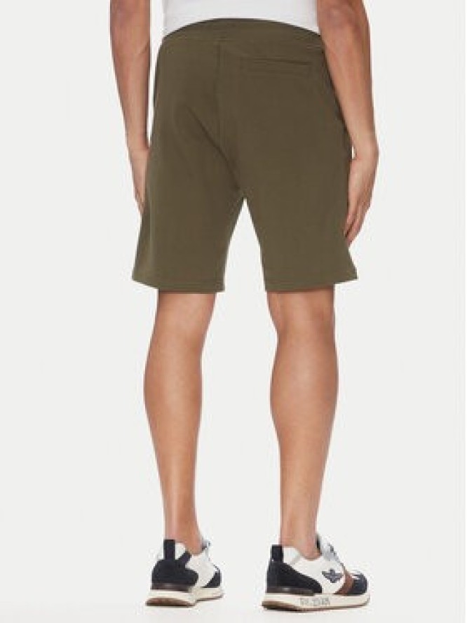 Aeronautica Militare Szorty sportowe 251BF017F459 Khaki Regular Fit