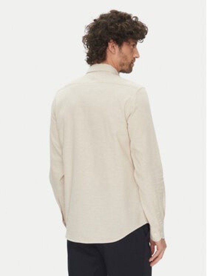 La Martina Koszula Alvin MAC006 TL141 Beżowy Regular Fit