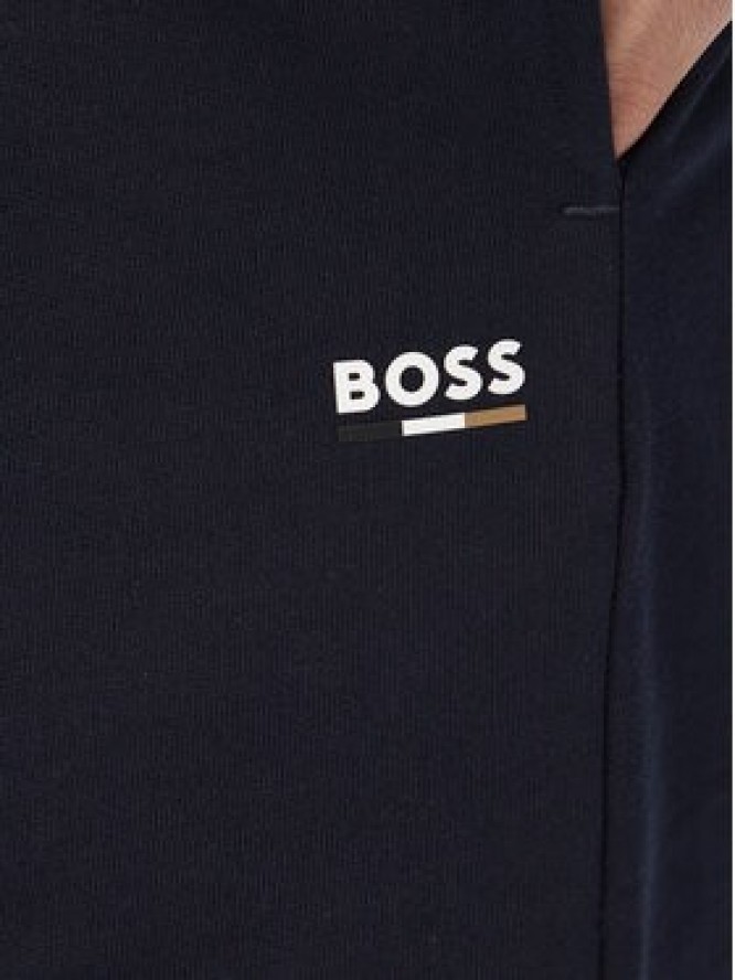 BOSS Szorty sportowe 50561493 Granatowy Regular Fit