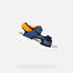 Sandały GEOX J SANDAL AIRADYUM BO Niebieski
