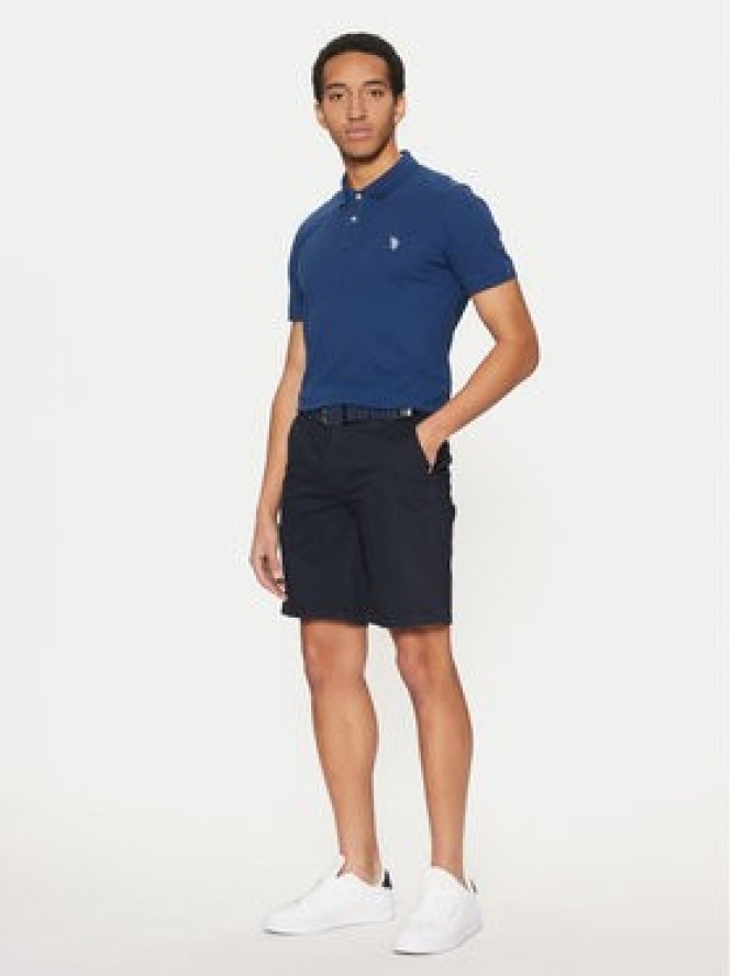 U.S. Polo Assn. Szorty materiałowe MUP3338 Granatowy Regular Fit