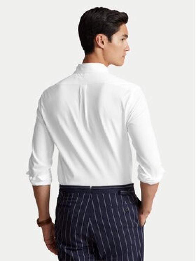 Polo Ralph Lauren Koszula 710932545002 Biały Custom Fit