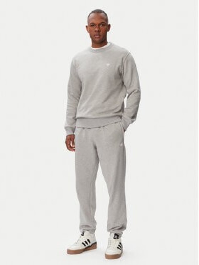 adidas Spodnie dresowe Trefoil Essentials French Terry KT2456 Szary Regular Fit