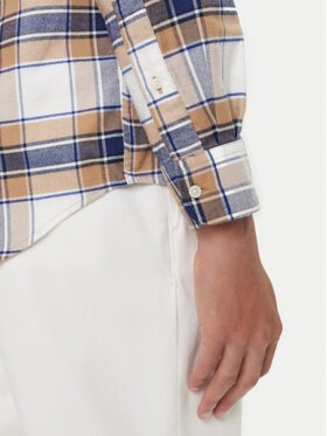 Tommy Hilfiger Koszula Hero MW0MW40473 Beżowy Regular Fit