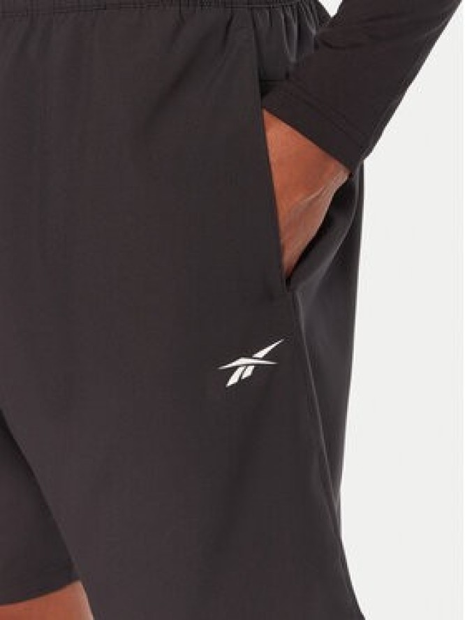 Reebok Szorty sportowe RK25181CCM Czarny Regular Fit