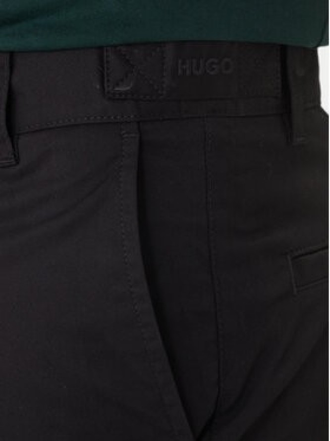 HUGO Szorty materiałowe Genar261S 50567293 Czarny Slim Fit