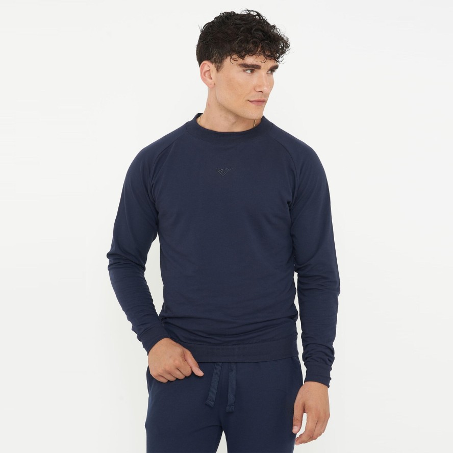 Bluza bawełniana F GORN granatowa