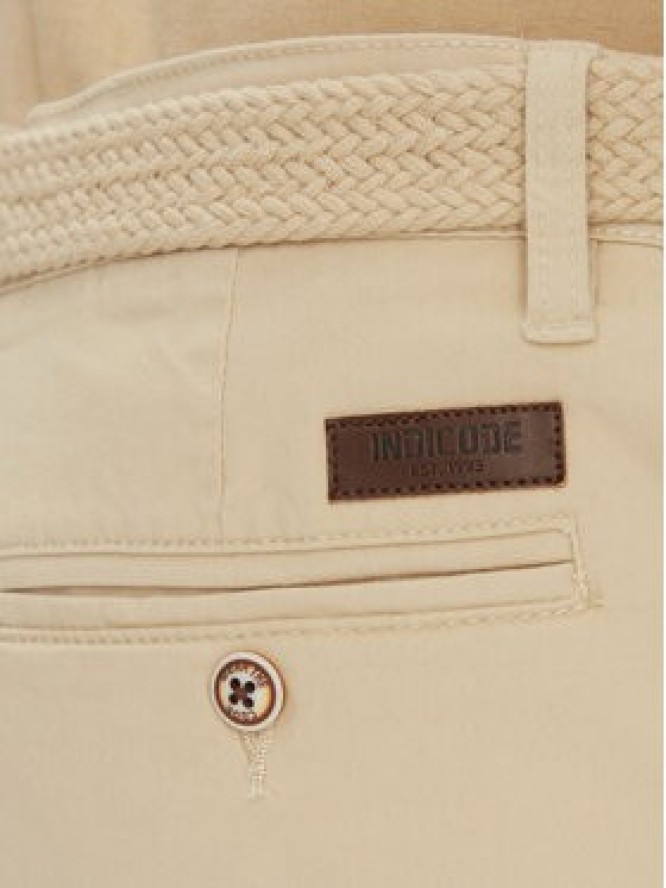 INDICODE Szorty materiałowe Inconor 70-060 Zielony Regular Fit