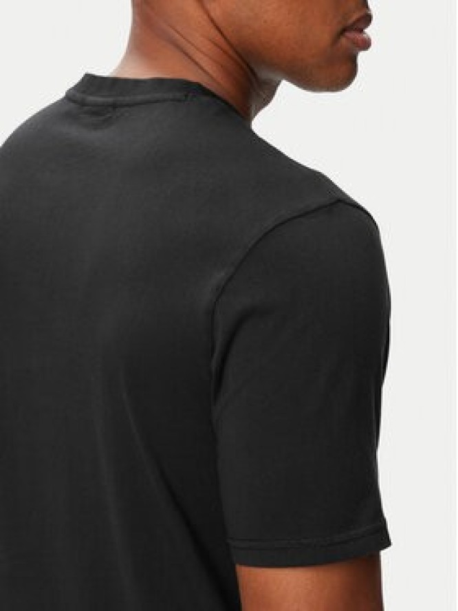 Napapijri T-Shirt S-Bollo SS 3 NP0A8BAF Czarny Regular Fit