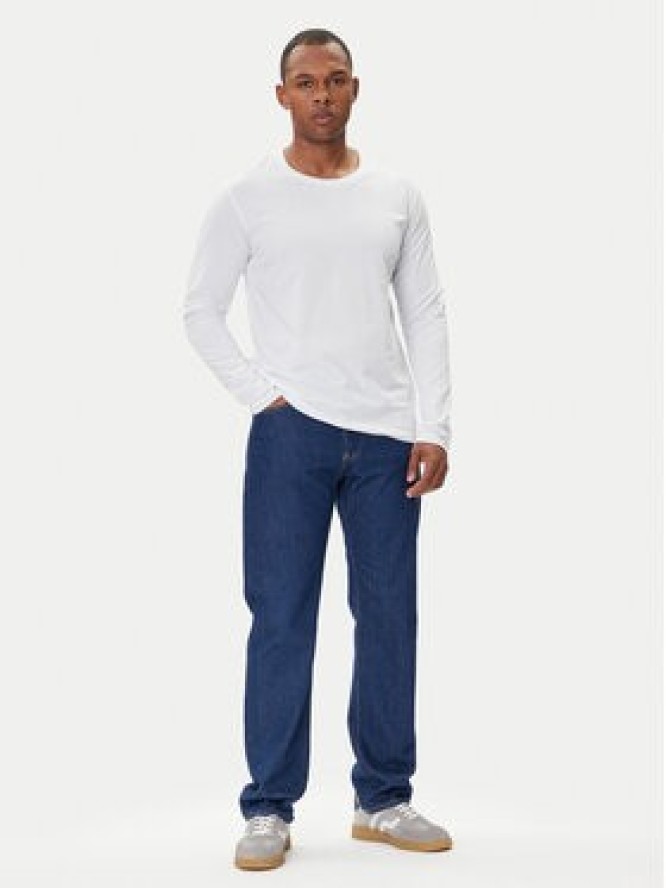 Jack & Jones Longsleeve Basic 12279538 Biały Regular Fit