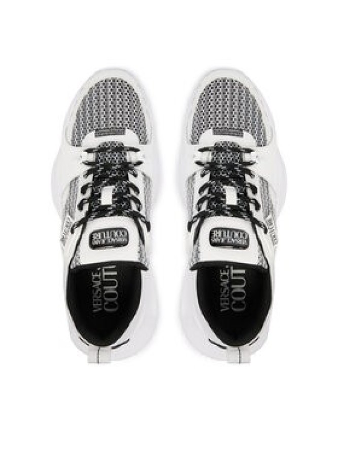 Versace Jeans Couture Sneakersy 80YA3SU4 ZSD89 Biały