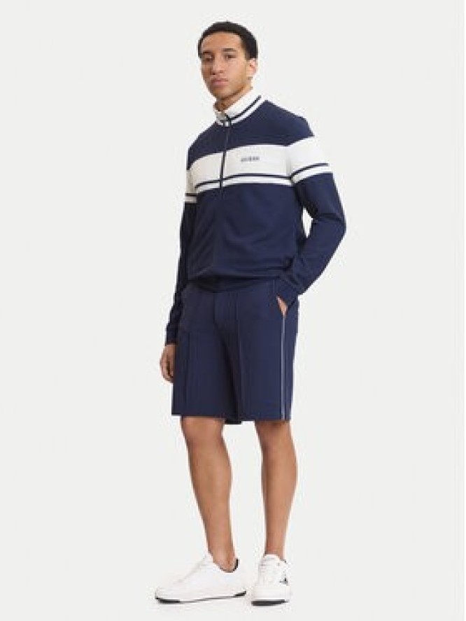 Guess Szorty sportowe Z6GD11 K3210 Granatowy Regular Fit