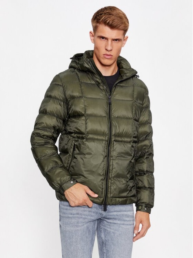 Guess Kurtka zimowa M3BL36 WF4F0 Zielony Regular Fit