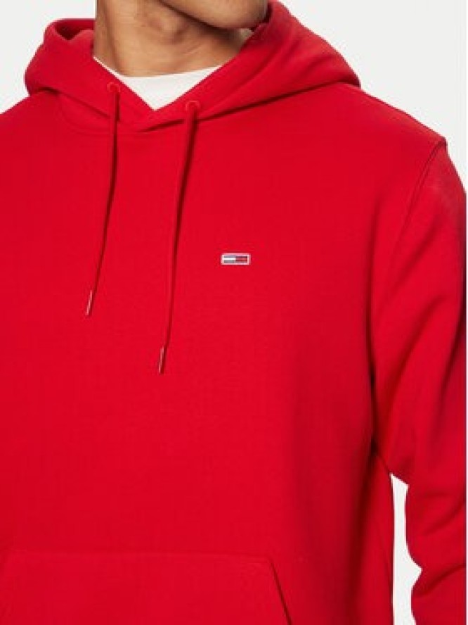 Tommy Jeans Bluza DM0DM20742 Czerwony Regular Fit