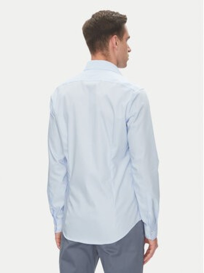 Calvin Klein Koszula LV019EU017 Błękitny Slim Fit