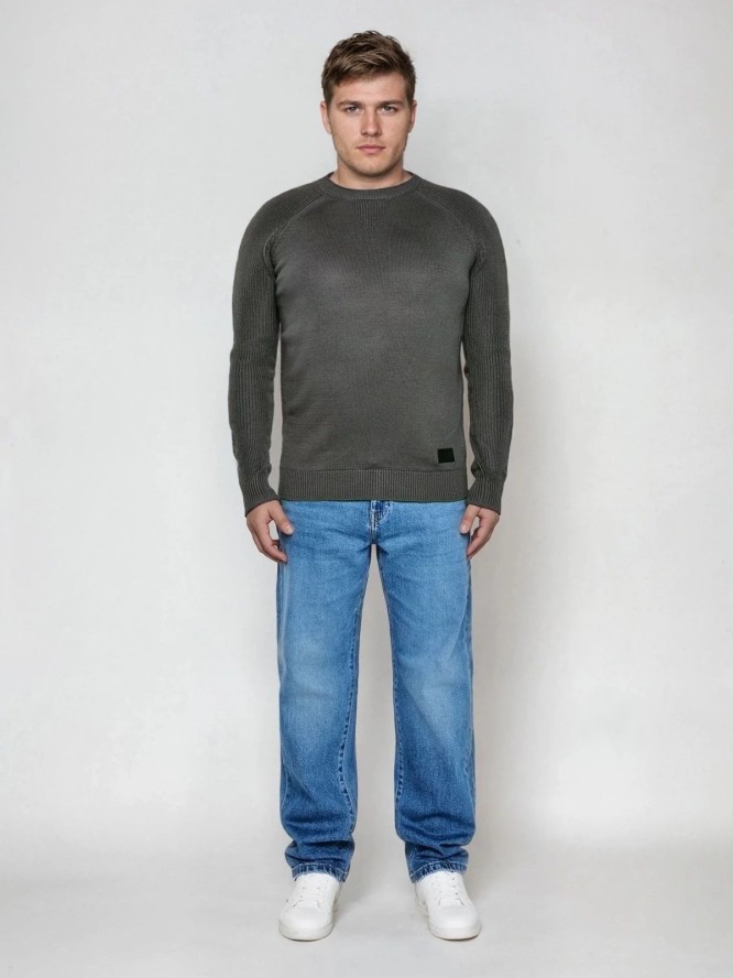 Sweter męski ciemnoszary Najn 905