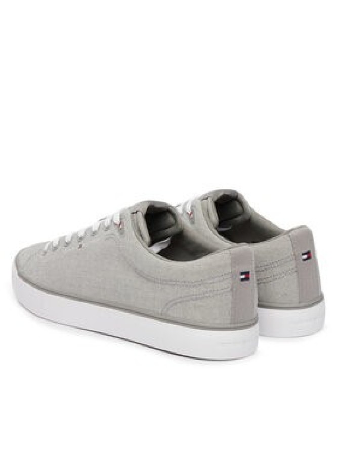 Tommy Hilfiger Tenisówki Th Hi Vulc Core Low Chambray FM0FM05818 Szary