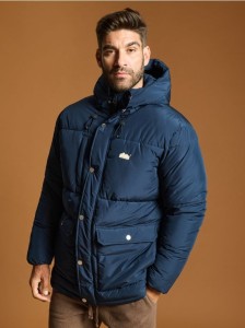 Kurtka z kapturem - granatowy