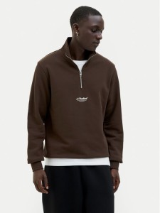 Jack & Jones Bluza Soho 12278793 Brązowy Relaxed Fit