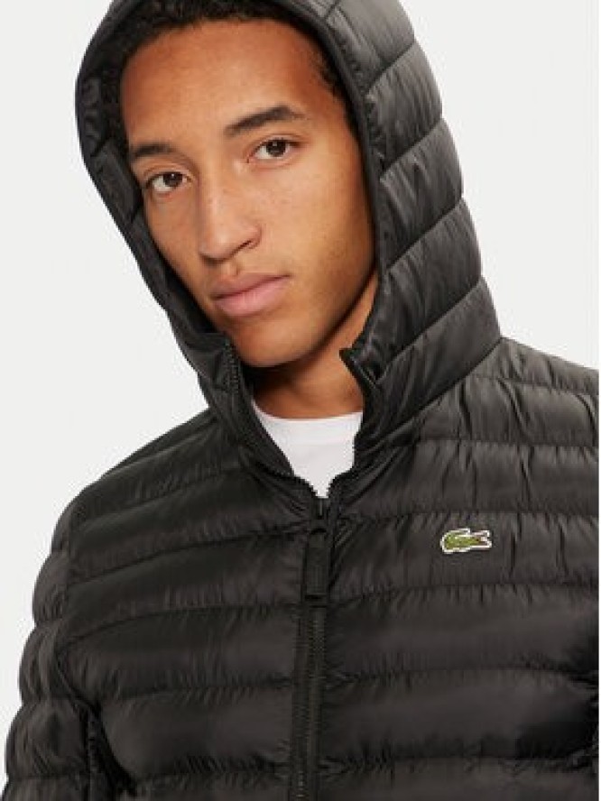 Lacoste Kurtka przejściowa BH2909 Czarny Regular Fit