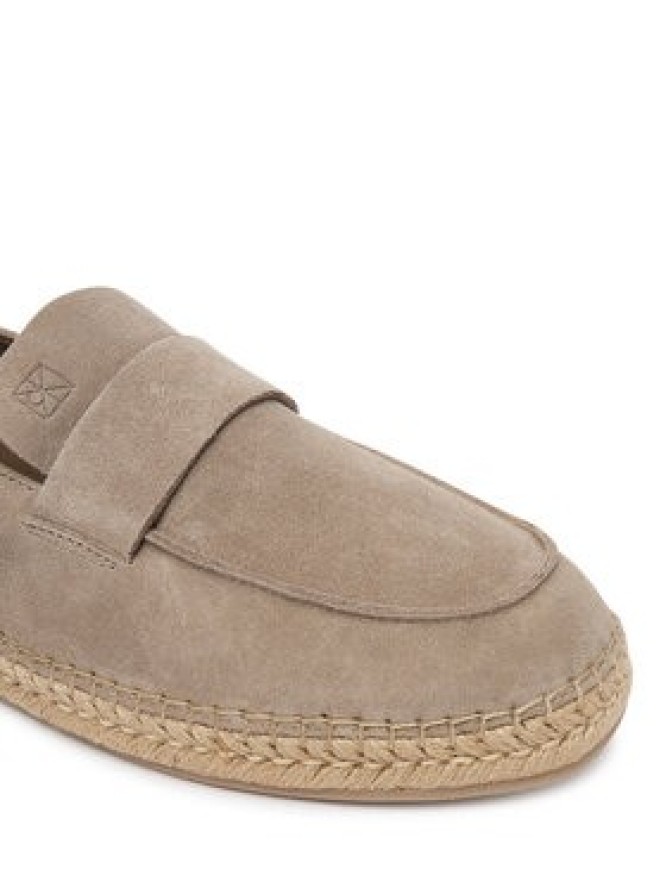 Calvin Klein Espadryle Espadrille Loafer Band Su HM0HM02072 Szary