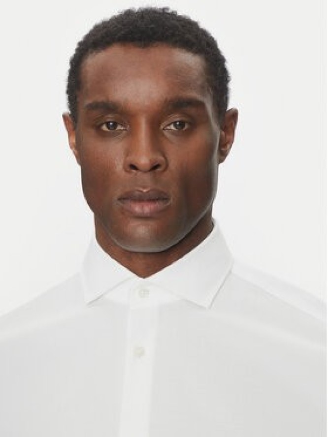 BOSS Koszula H-HANK-spread-C1-222 50539227 Biały Slim Fit