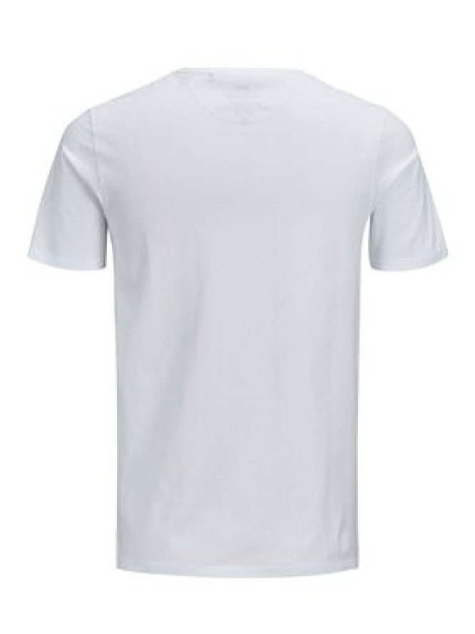 Jack & Jones T-Shirt Corp Logo 12137126 Biały Slim Fit