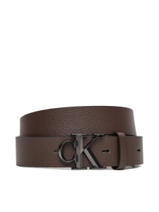 Calvin Klein Pasek Męski Ck Buckle 32Mm LV04D7022G Brązowy