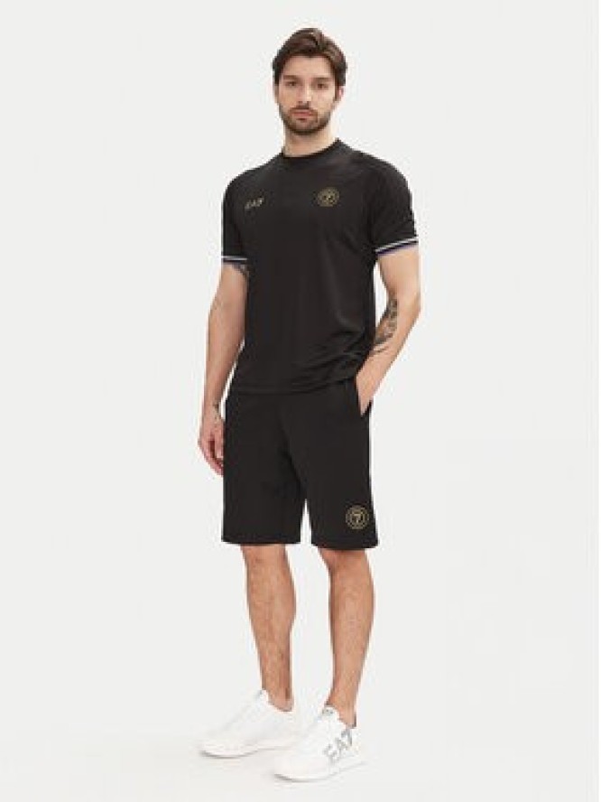 EA7 Emporio Armani Szorty sportowe 7M000260 AF13526 UC001 Czarny Regular Fit