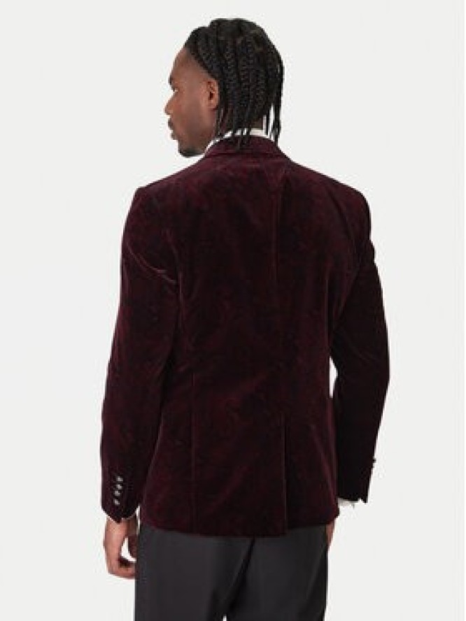 JOOP! Marynarka Horace 30048716 Bordowy Slim Fit