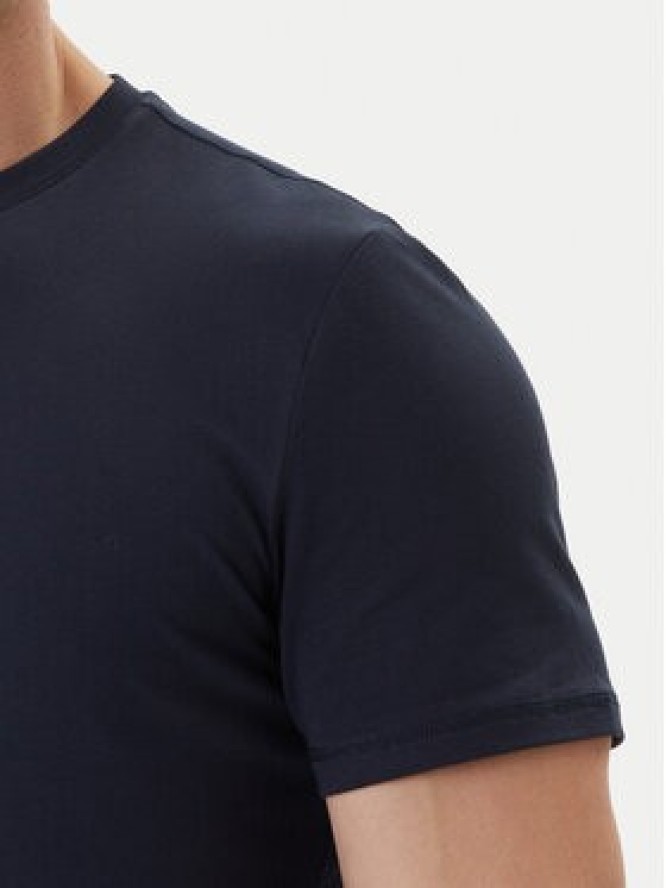 Guess T-Shirt M6GI10 K2991 Granatowy Slim Fit