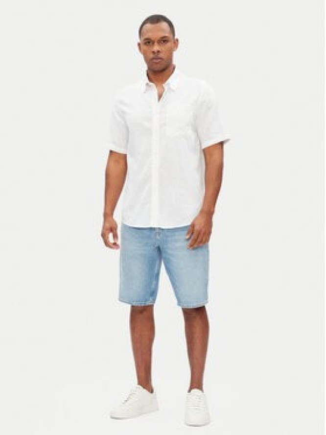 Pepe Jeans Koszula Amaro PM308847 Biały Regular Fit