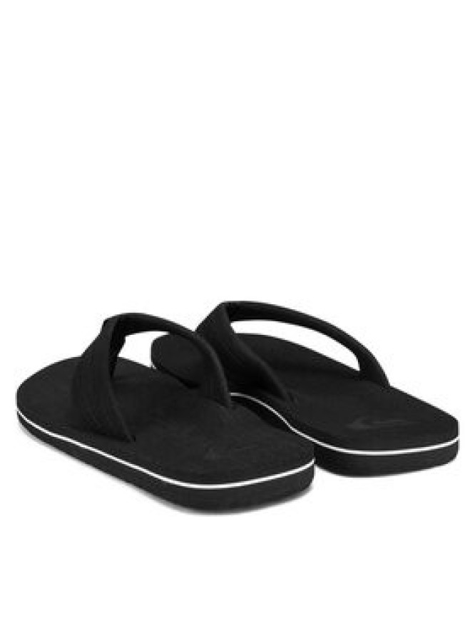 Quiksilver Japonki MOLOKAI LAYBACK TEXTURED AQYL101266 XKWK Czarny