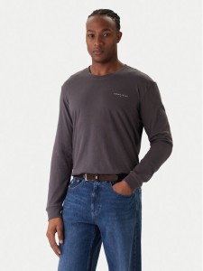 Tommy Jeans Longsleeve Chest Linear DM0DM21594 Szary Regular Fit