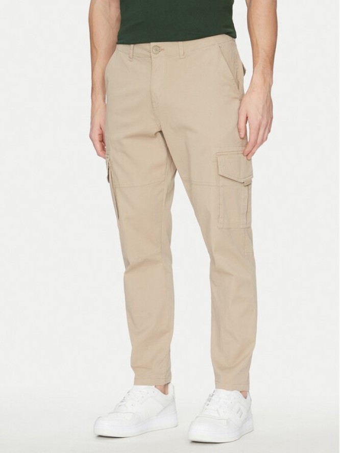 Only & Sons Spodnie materiałowe 22025431 Beżowy Tapered Fit