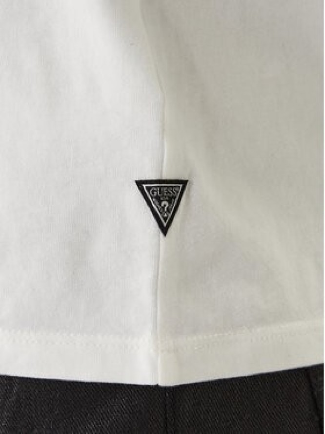 Guess T-Shirt M6RI02 KBZV1 Biały Regular Fit