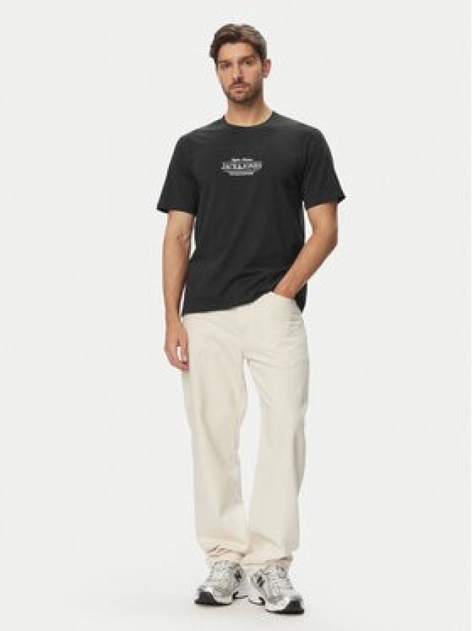 Jack & Jones T-Shirt Cassis 12295049 Czarny Regular Fit