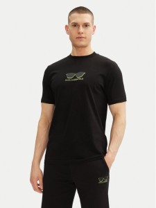 KARL LAGERFELD T-Shirt 755400 552235 Czarny Regular Fit