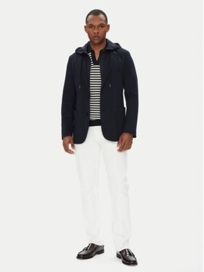 Tommy Hilfiger Marynarka MW0MW39742 Granatowy Regular Fit