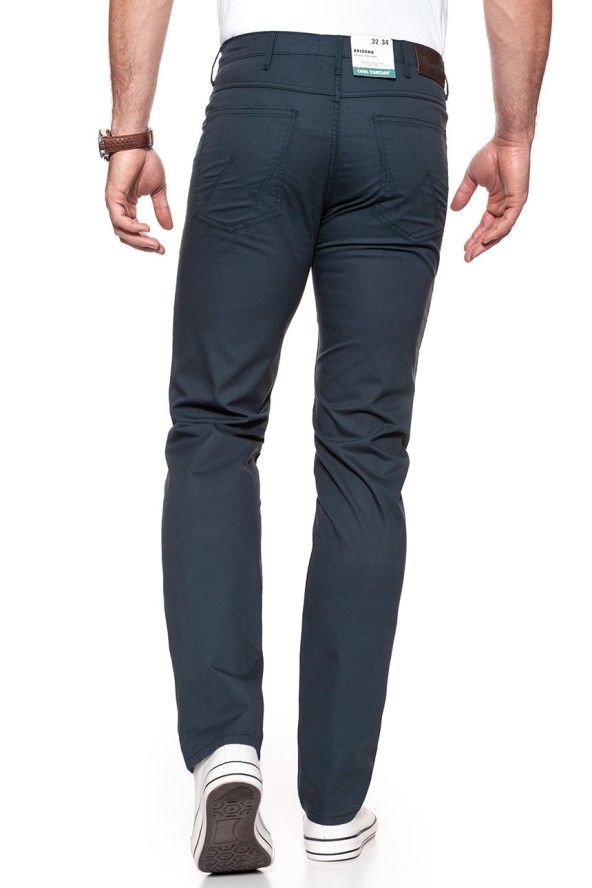 WRANGLER SPODNIE MĘSKIE ARIZONA STRETCH NAVY W12OAN114 112126291
