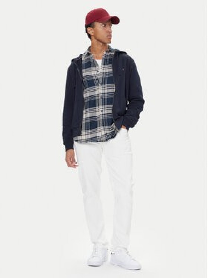 Tommy Hilfiger Bluza Essential MW0MW37239 Granatowy Regular Fit