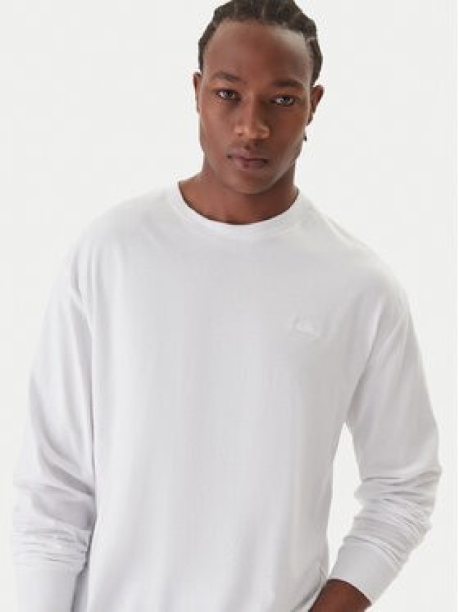 Quiksilver Longsleeve Salt Water EQYZT08206 Biały Regular Fit