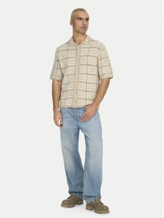 Only & Sons Koszula Bart 22033329 Beżowy Relaxed Fit