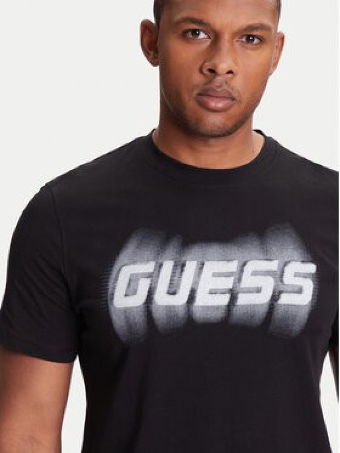 Guess T-Shirt Z5YI12 I3Z14 Czarny Regular Fit