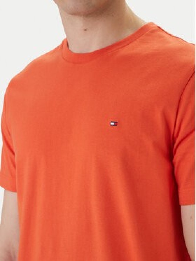 Tommy Hilfiger T-Shirt Ess Seasonal MW0MW39995 Pomarańczowy Regular Fit