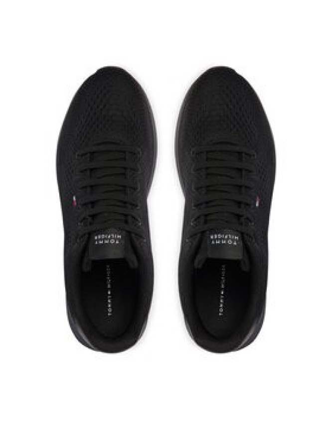 Tommy Hilfiger Sneakersy Lightweight Runner FM0FM05909 Czarny
