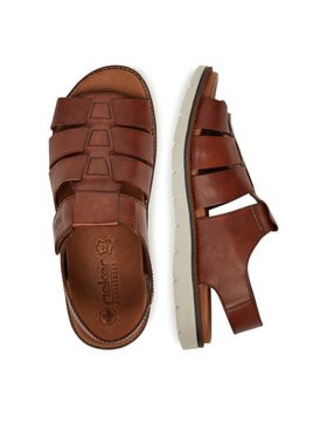 Rieker Sandały 24360-24 Brązowy